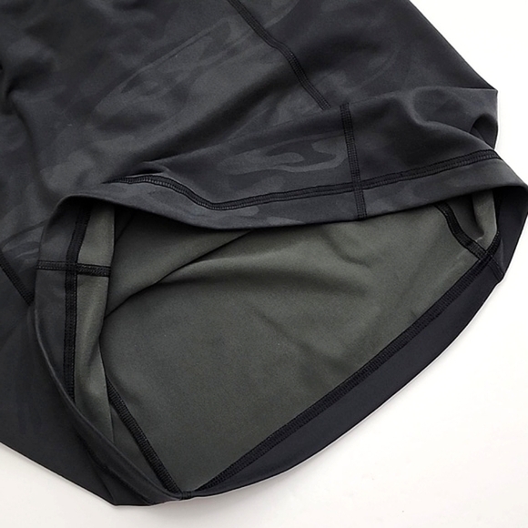 Lululemon Rocket Pencil Skirt Black Retro Grey Camo Zip Pockets Stretch Size 4 - Picture 13 of 16